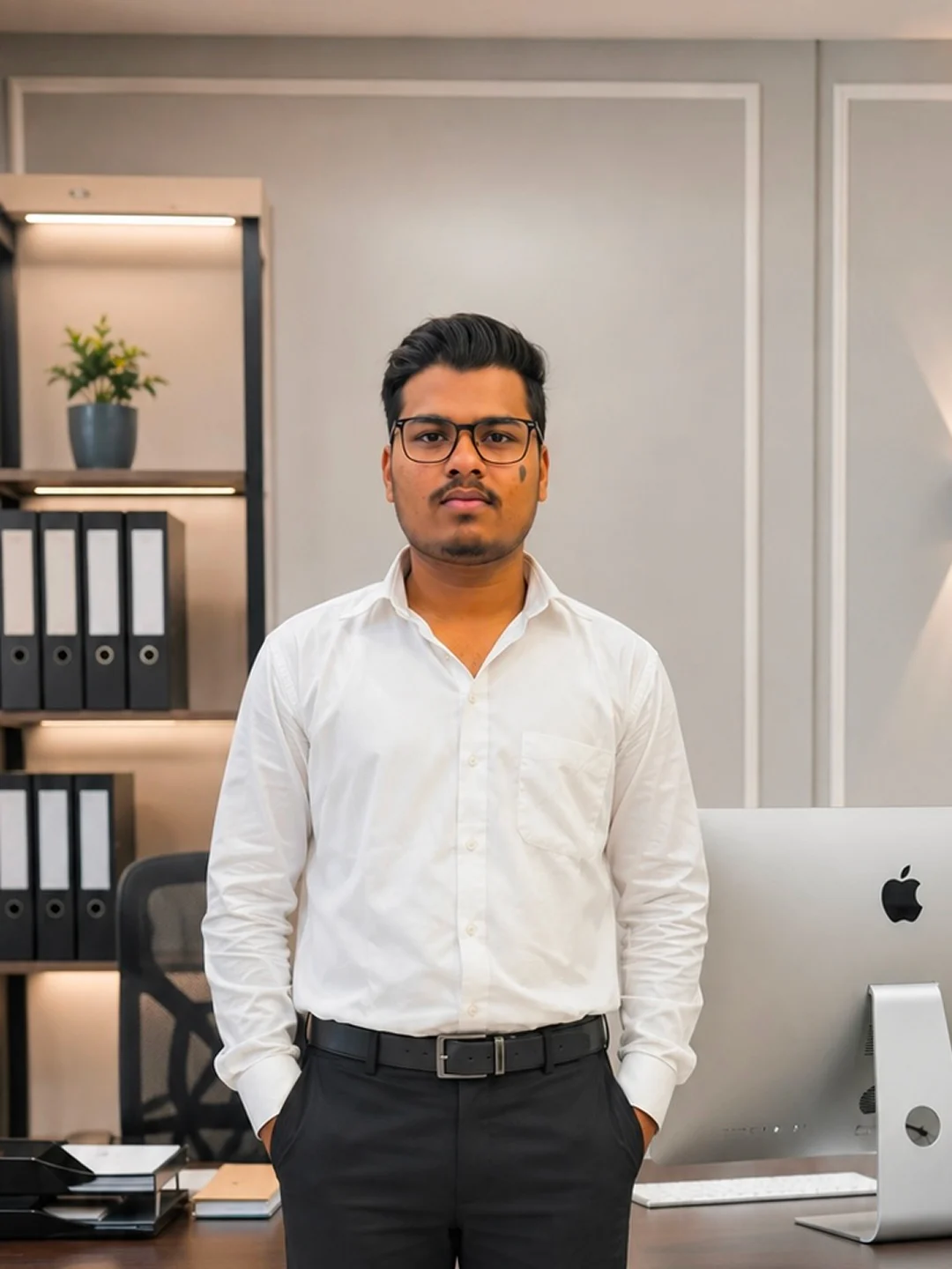 Portrait of Afzal, Video Editor