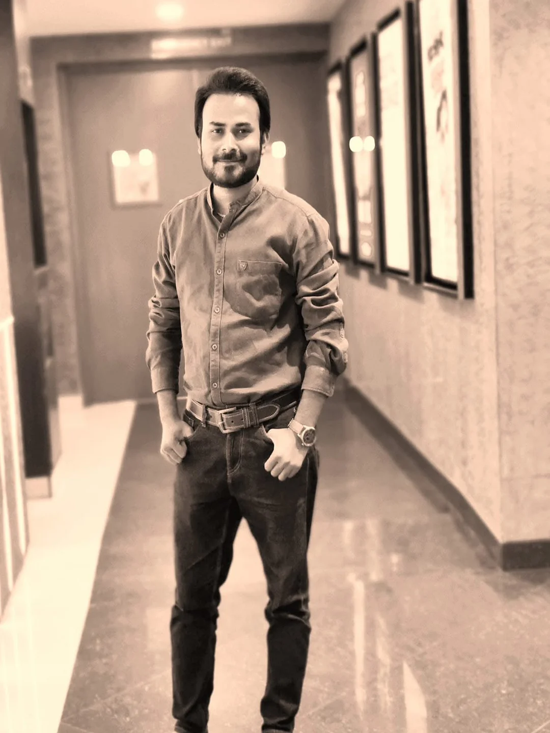 Portrait of Amar, Lead Photographer